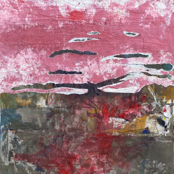 2- cement and mixed media on canvas 90x120cm 2025